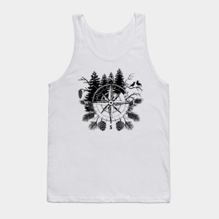 Forest Compass Tank Top